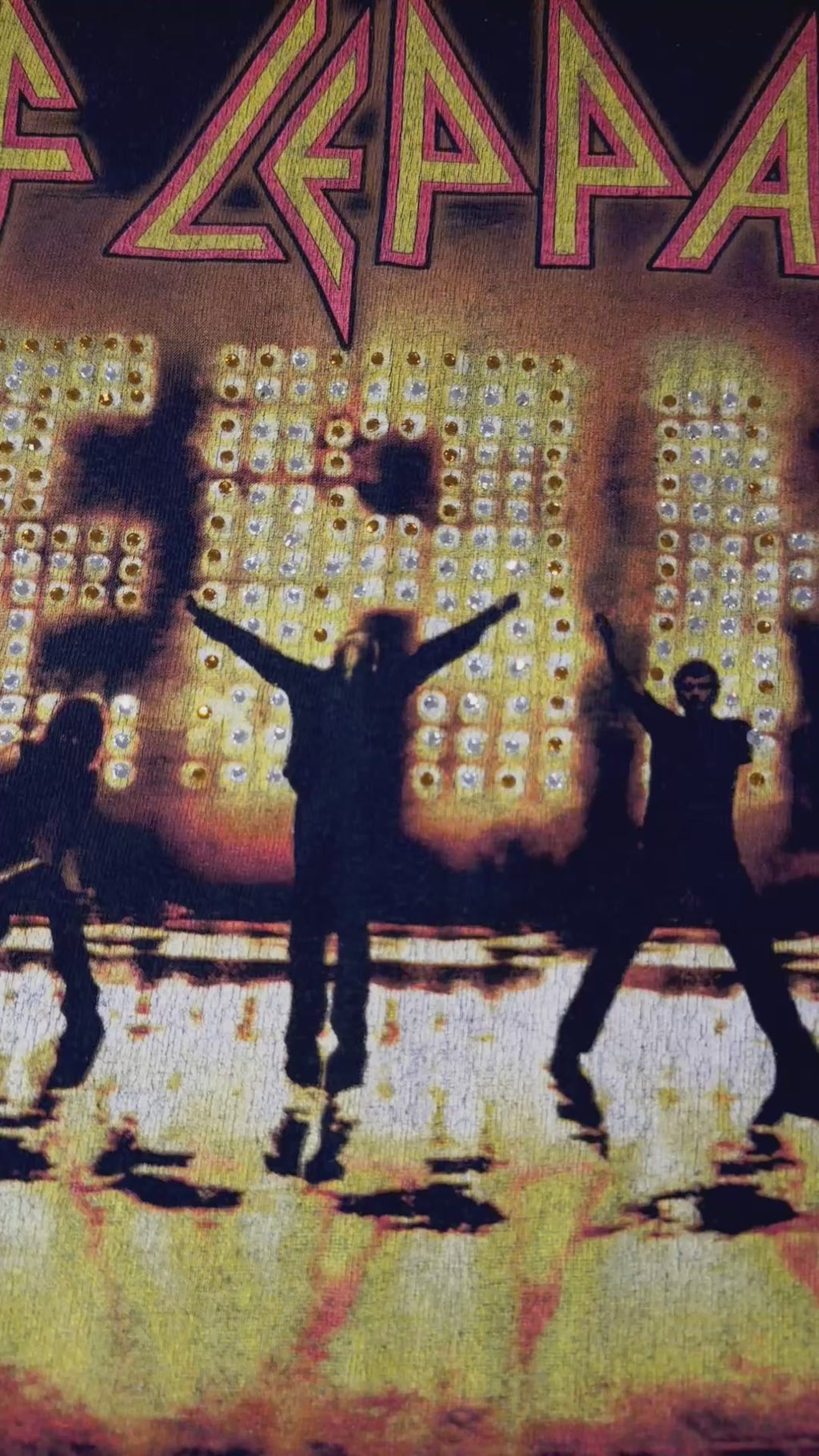 LODB VINTAGE DEF LEPPARD TOUR TEE 2006