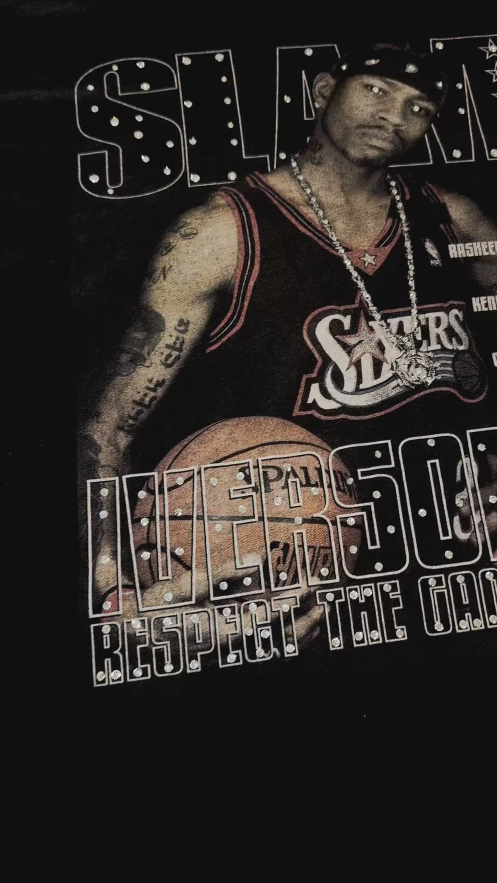 LODB Vintage Allen Iverson SLAM Magazine Tee