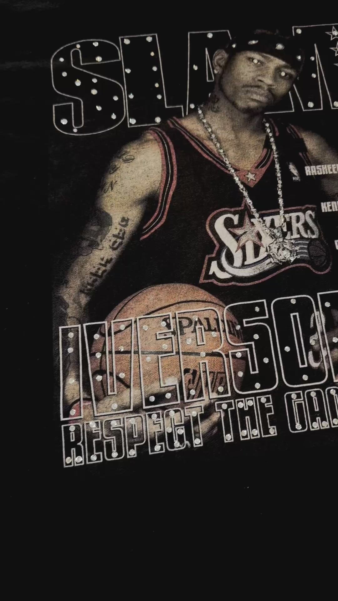 LODB Vintage Allen Iverson SLAM Magazine Tee