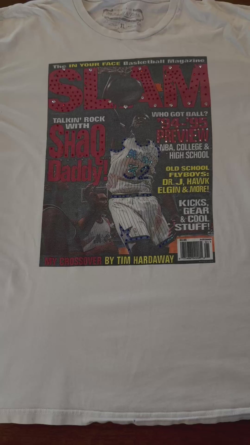 LODB Vintage Shaq SLAM Tee